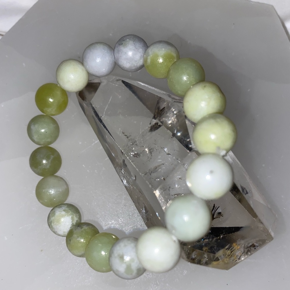 Lantian Green Jade Bracelet
